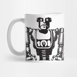 Retro Robot T-Shirt 1: A Blast From the Past With Future Flair Mug